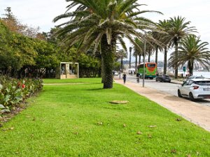 Jardin du Passeio Alegre et estuaire