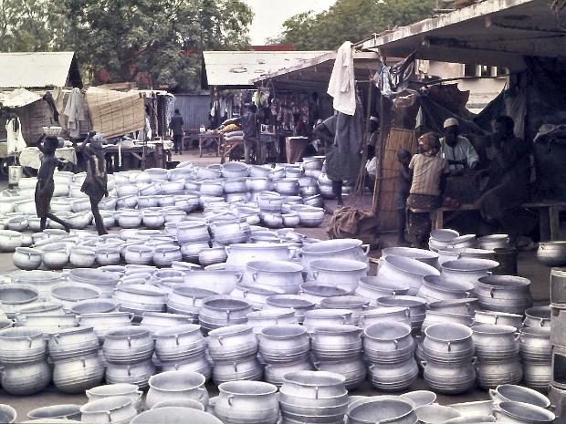 Scènes de marché à Niamey