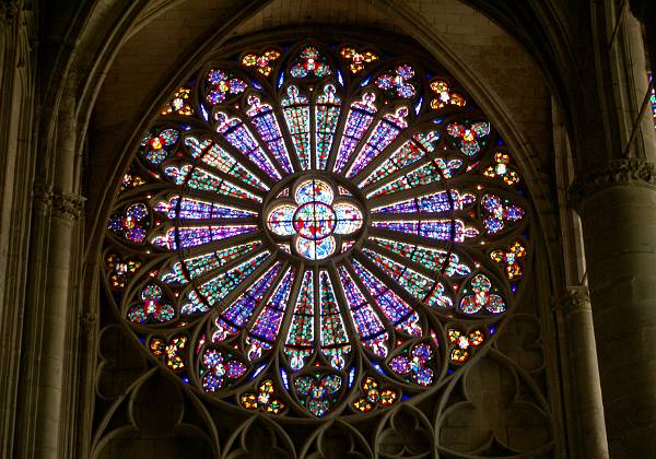Rosaces et vitraux