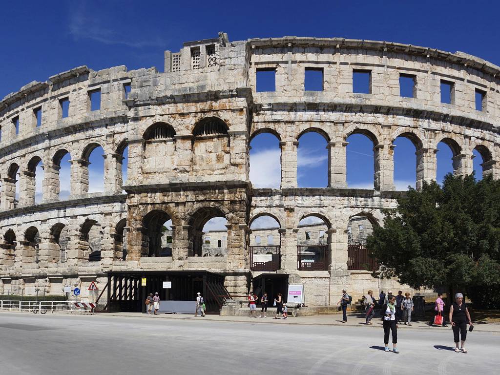 la ville de Pula