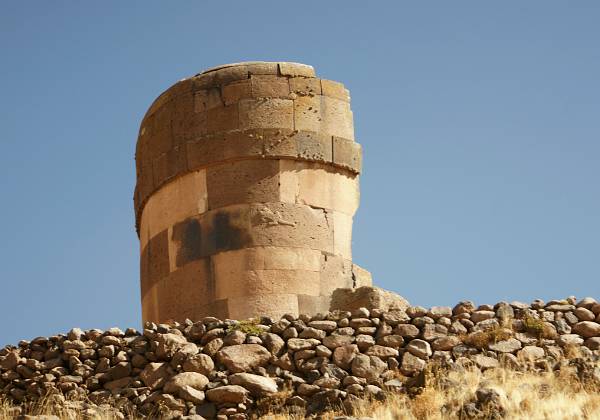 Sillustani site Pré-Inca