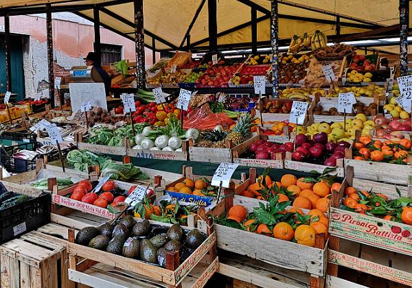 Quartiere San Polo - Mercato del  Rialto